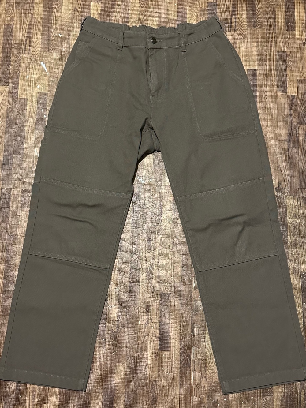 Ascolour Men’s Canvas Pants, Walnut, 34x30